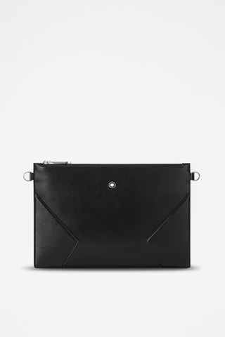 Pochette en cuir - Noir
