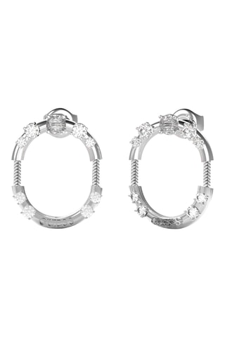 Brincos Sunburst - Prateado