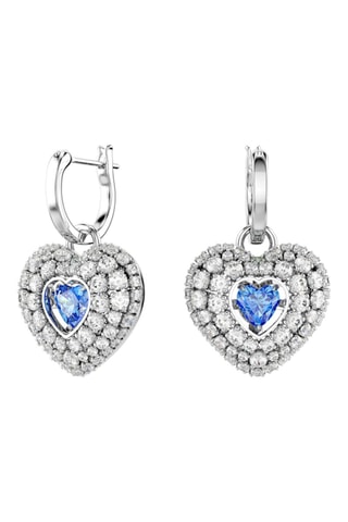 Argolas Idyllia - Prateado e azul-celeste