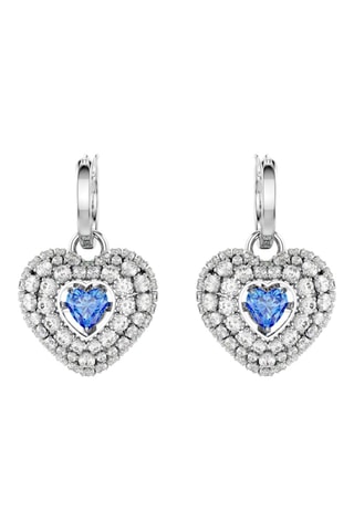 Argolas Idyllia - Prateado e azul-celeste