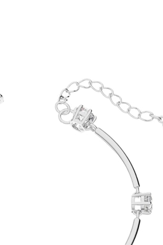 Pulseira com cristais Swarovski - Prateado