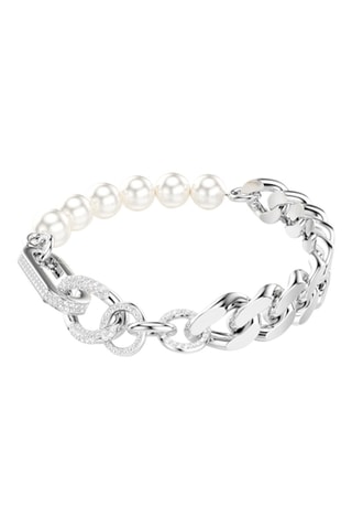 Bracelet Dextera - Argenté et blanc