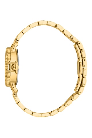 Montre à quartz en acier - Doré et argenté