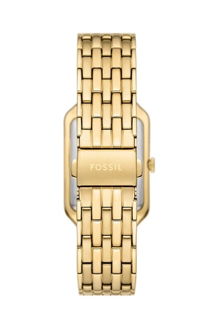 Montre à quartz en acier - Doré