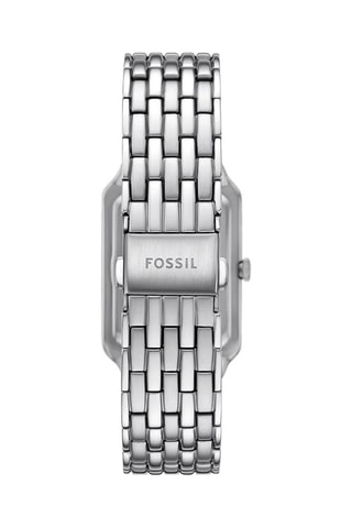 Montre à quartz en acier - Argenté et rose