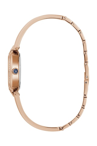 Relógio de quartzo em aço - Dourado-rosa