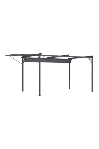 Pérgola con techo retráctil Marina - 3 x 4 m