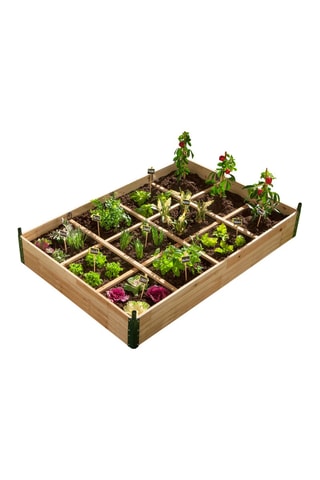 Invernadero para huerto de madera - 0,9 m²