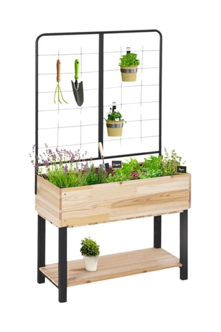 Jardinera con patas - 80 x 40 x 140 cm