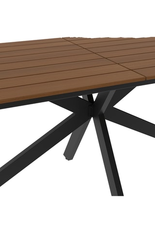 Mesa de jardín Milazzo - 190 x 80 x 75 cm