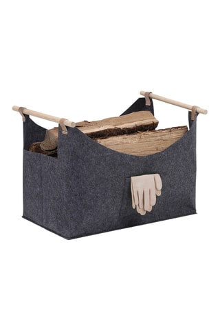 Bolsa para leña - 55 x 32 x 40 cm