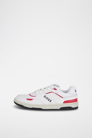 Leren Gympen - Wit - Boss