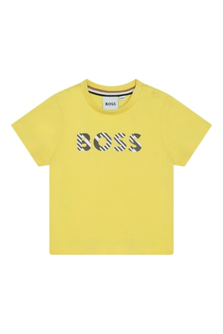 T-shirt - Geel - Boss