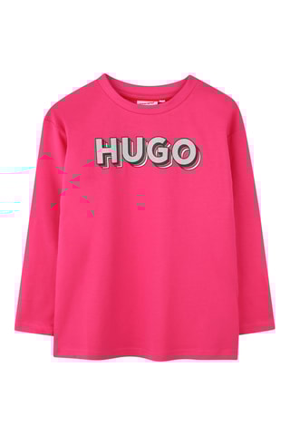 Biologisch Katoenen T-shirt - Roze - Hugo