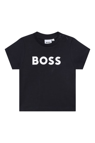 T-shirt - Blauw - Boss