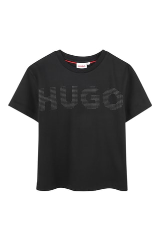 T-shirt - Zwart - Hugo