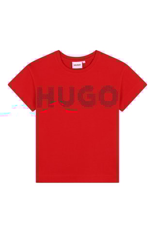 T-shirt - Rood - Hugo