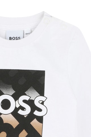 T-shirt - Wit - Boss
