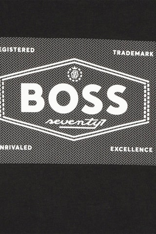 T-shirt - Zwart - Boss