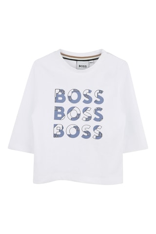 T-shirt - Wit - Boss