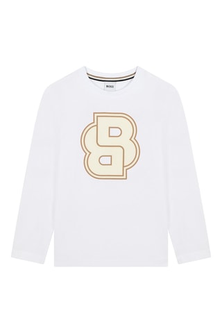 T-shirt - Wit - Boss