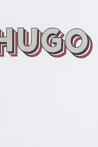 Biologisch Katoenen T-shirt - Wit - Hugo