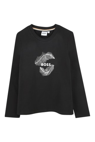 T-shirt - Zwart - Boss