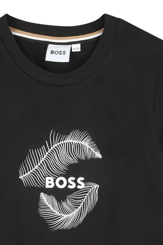 T-shirt - Zwart - Boss