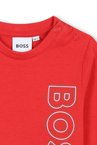 T-shirt - Rood - Boss