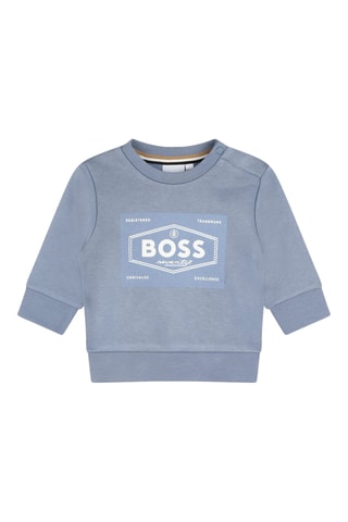 Sweater - Hemelsblauw - Boss