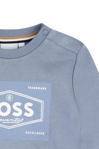 Sweater - Hemelsblauw - Boss