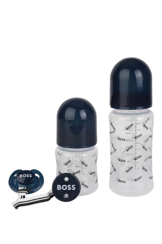 3-delige Set - Donkerblauw en Transparant - Boss