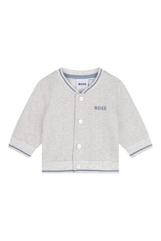 3-delige Biologisch Katoenen Set - Lichtgrijs - Boss