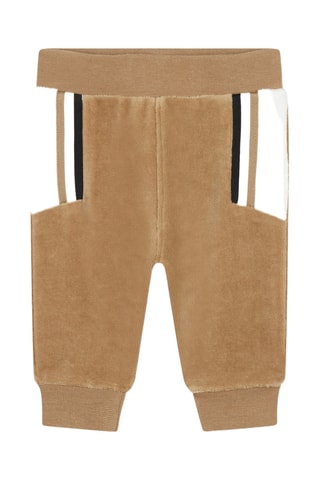 Velours Biologisch Katoenen Sweater en Joggingbroek - Bruin - Boss