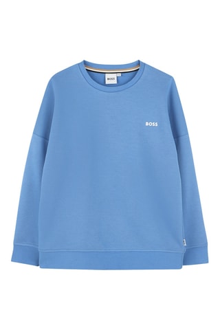 Sweater - Hemelsblauw - Boss