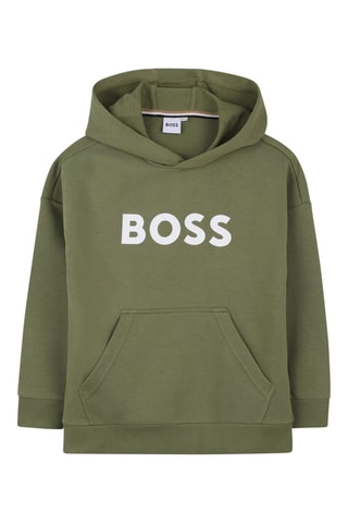 Sweater met Capuchon - Kaki - Boss
