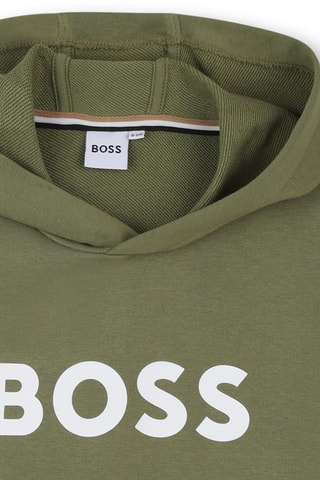 Sweater met Capuchon - Kaki - Boss