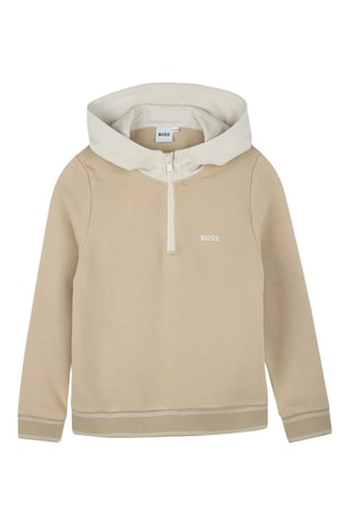Sweater met Capuchon - Beige - Boss