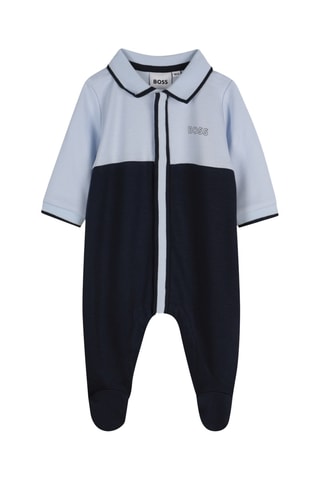 Biologisch Katoenen Boxpakje - Blauw - Boss