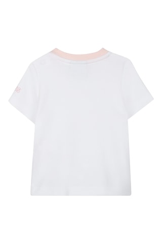 T-shirt en Tuinbroek - Poederroze en Wit- Boss