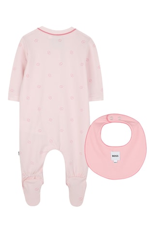 Kruipppakje en Slabbetje - Roze - Boss