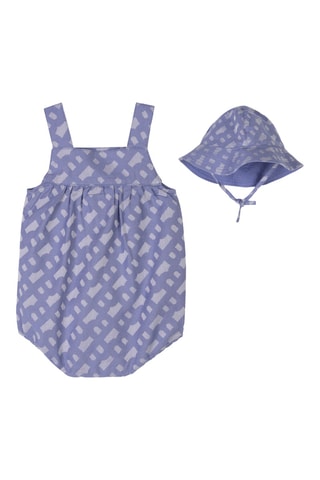 Kruippakje en Bobhoedje - Marineblauw en Hemelsblauw - Boss