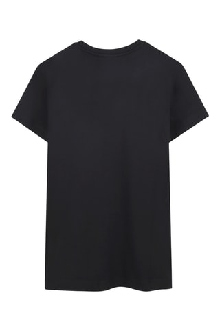 Biologisch Katoenen Shirtjurk - Zwart en Antraciet - Hugo