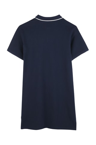 Polojurk - Nachtblauw en Wit - Boss