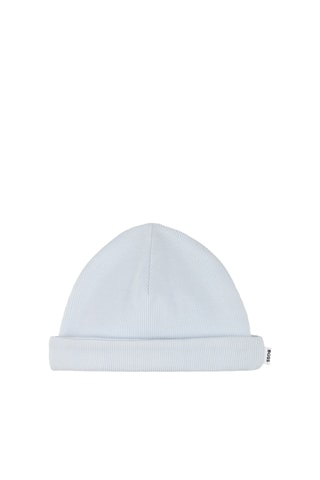 Biologisch Katoenen Muts - Hemelsblauw - Boss