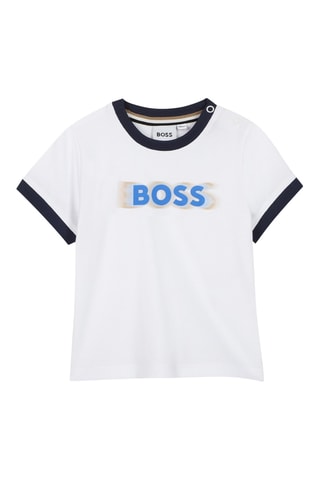 T-shirt - Wit - Boss