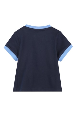 T-shirt - Marineblauw - Boss