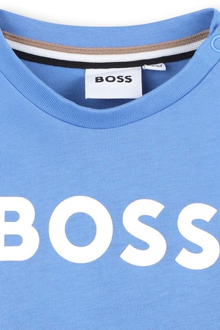 T-shirt - Hemelsblauw - Boss