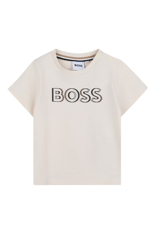 T-shirt - Ecru - Boss