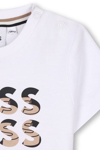 T-shirt - Wit - Boss